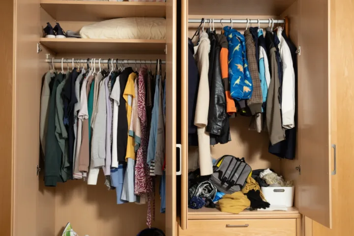 apartment closet organization ideas