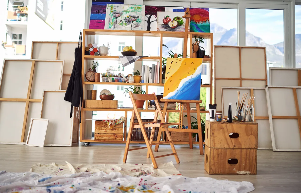 art closet organization ideas