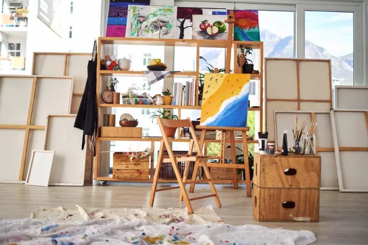 art closet organization ideas
