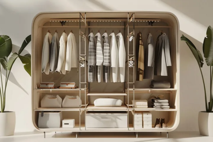 closet organization ideas for clothes