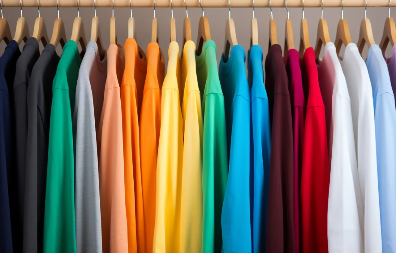 closet tshirt organization ideas