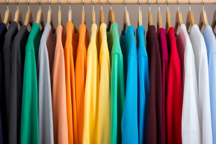 closet tshirt organization ideas
