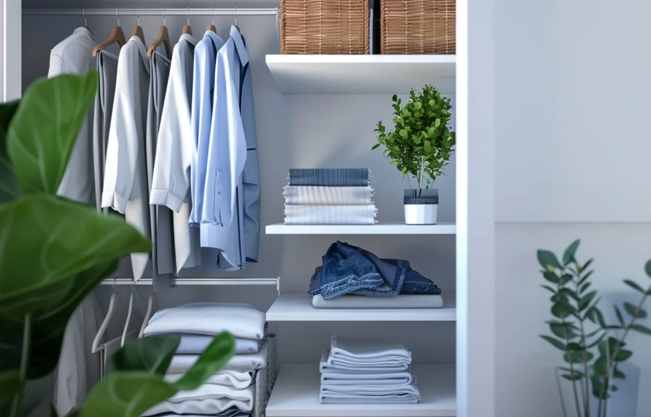 clothes closet organization ideas