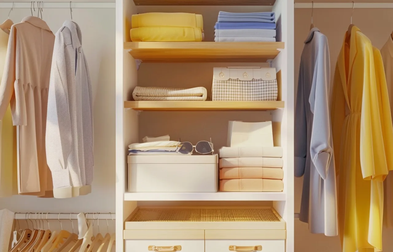 corner closet organization ideas