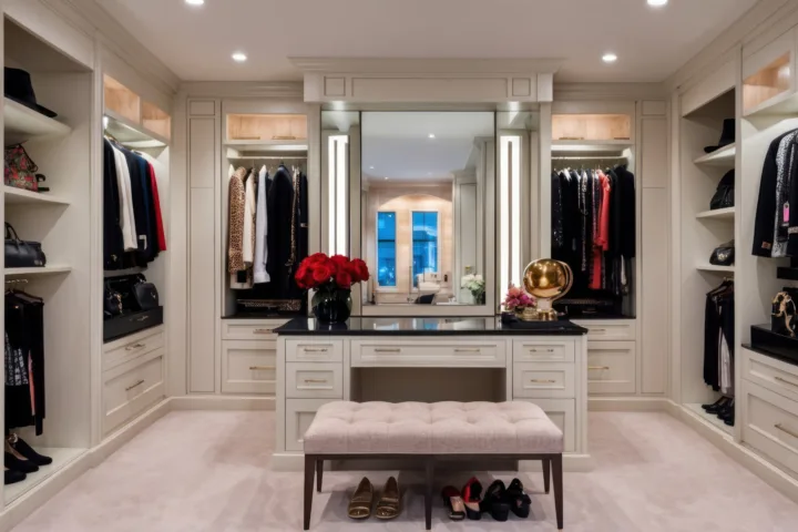master walk in closet organization ideas