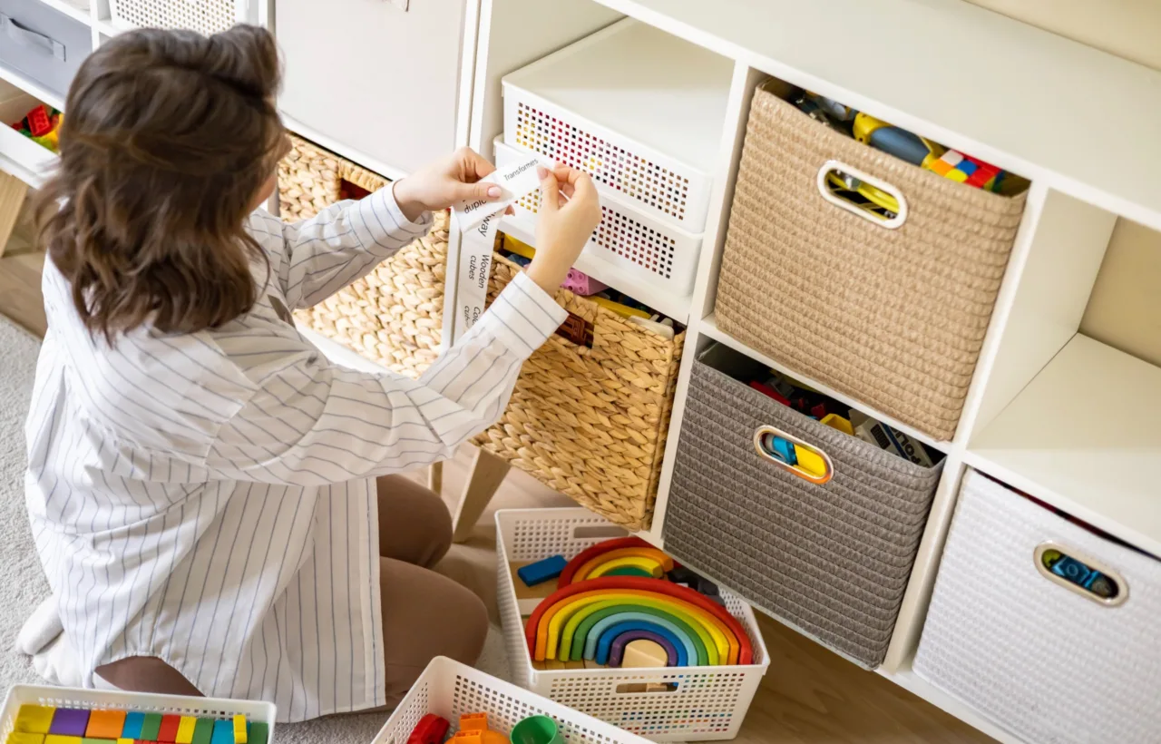 playroom closet organization ideas