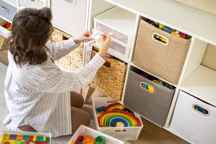 playroom closet organization ideas