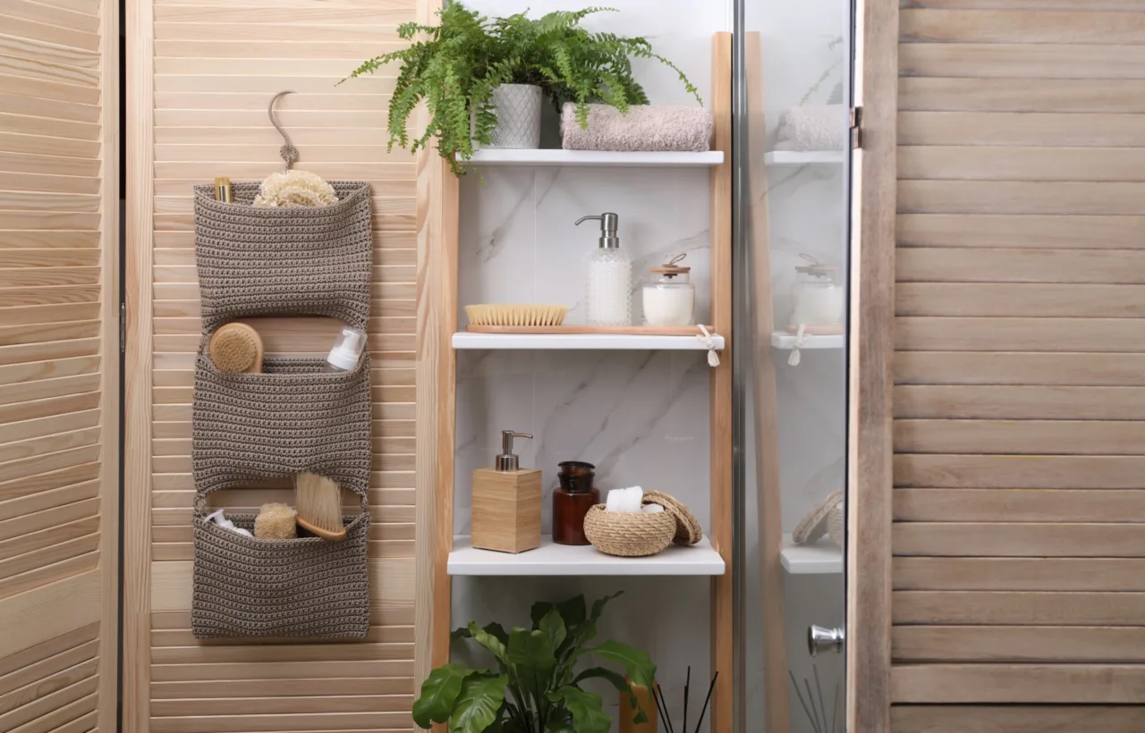 small bathroom closet organization ideas