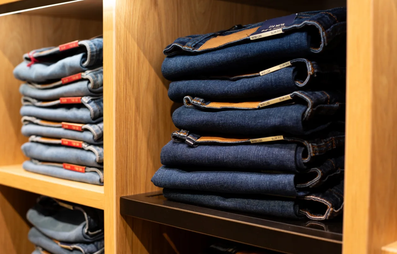 trousers organization closet ideas
