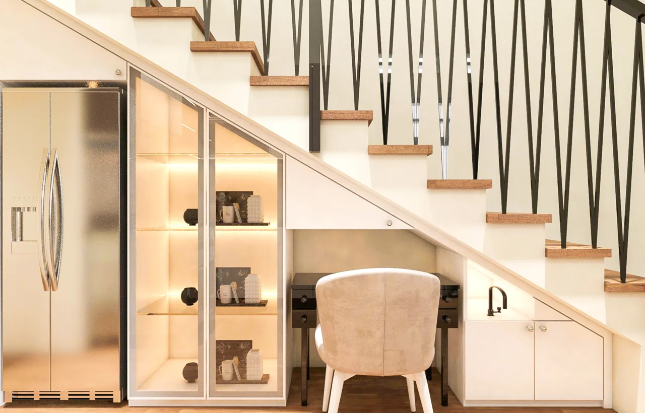 under stairs closet organization ideas