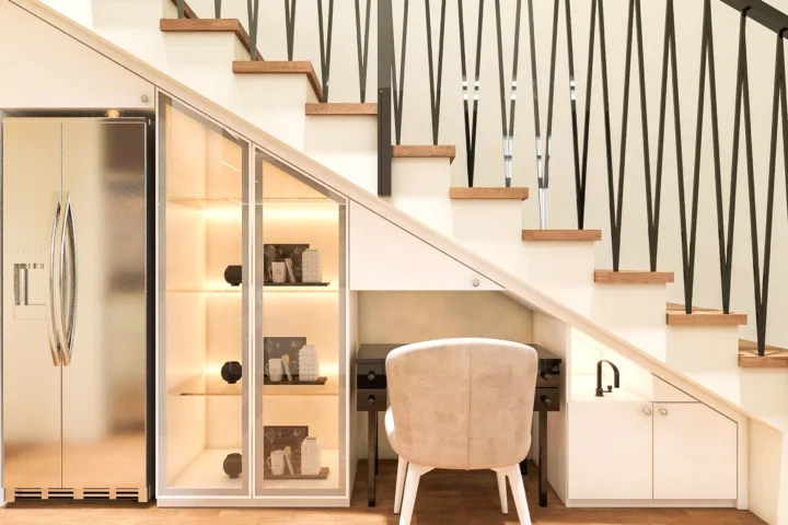 under stairs closet organization ideas